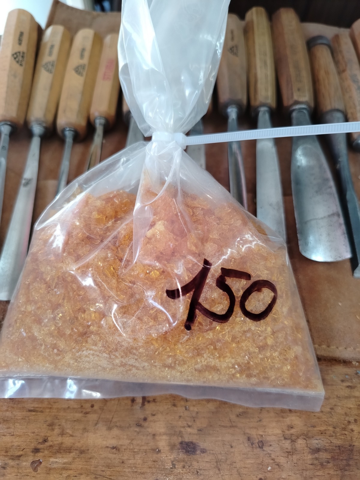 150g. Decerated Flake Shellac Excellent Quality gallery