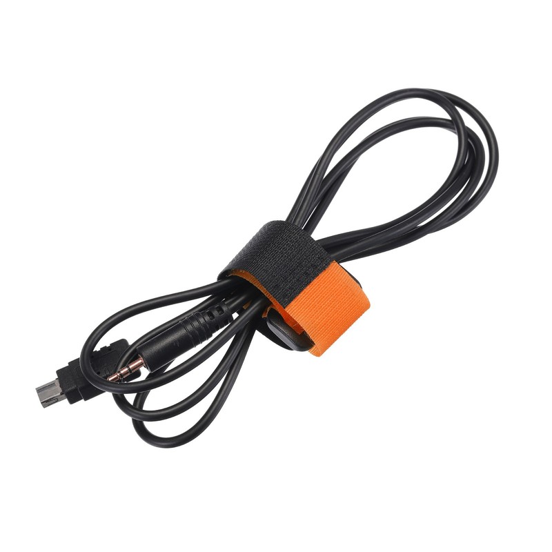 Fastening Hook and Loop Cable Tie 6 Inch x 13/16 Inch Reusable Orange 10Pcs gallery