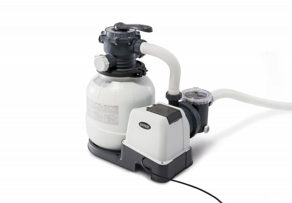 Intex Krystal Clear Above Ground Swimming Pool Sand Filter System (Choose Size) gallery