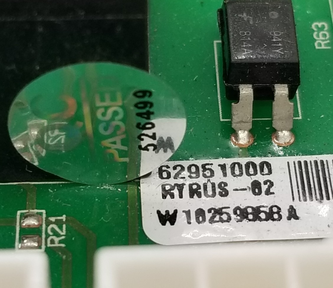 OEM Whirlpool Fridge Control W10259858 1-Year Warranty Free Same Day Ship gallery