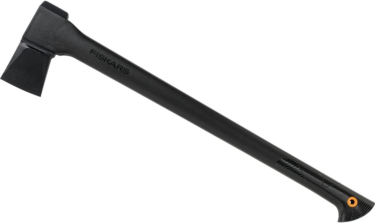 Fiskars Single Bit Splitting Axe W/28in Duraframe Handle &Sheath 375591-1001 gallery