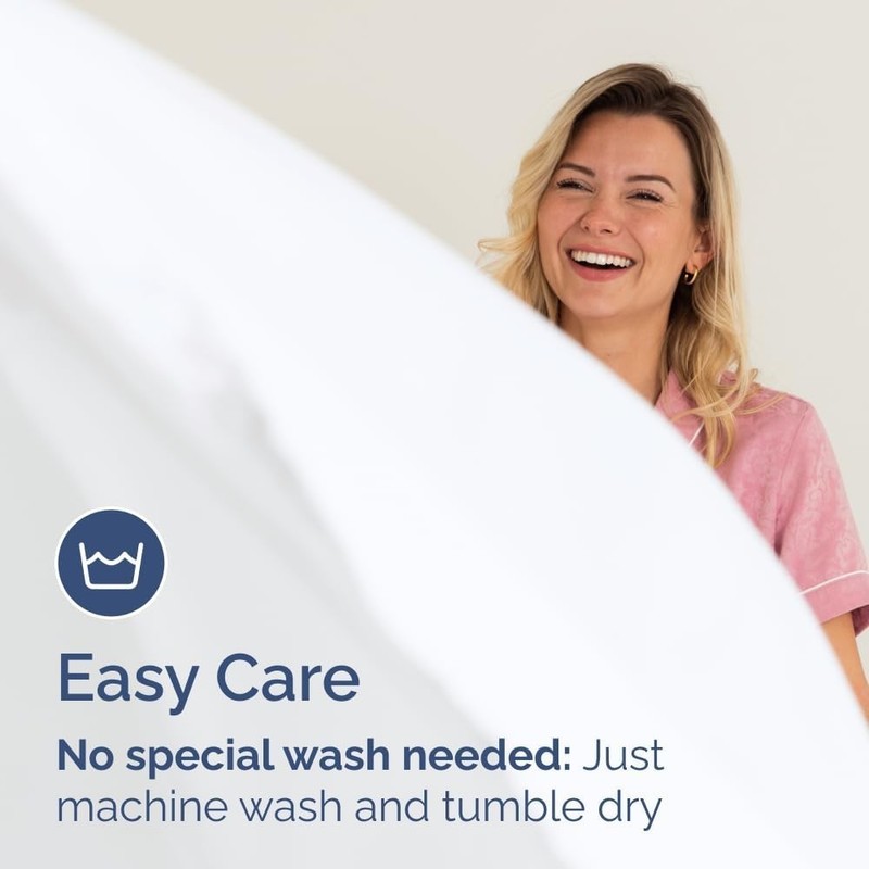 Premium Fitted Sheet 25cm Deep Pocket Soft Breathable Elastic Wrinkle Resistant gallery