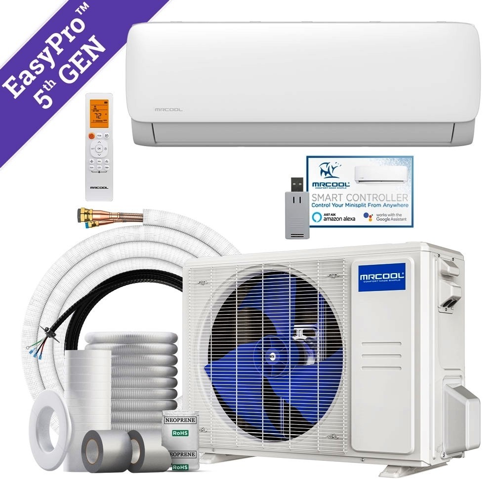 MRCOOL 5th Gen Easy Pro DIY 9,000 Ductless Mini-Split Heat Pump/AC/ 115V NEW gallery