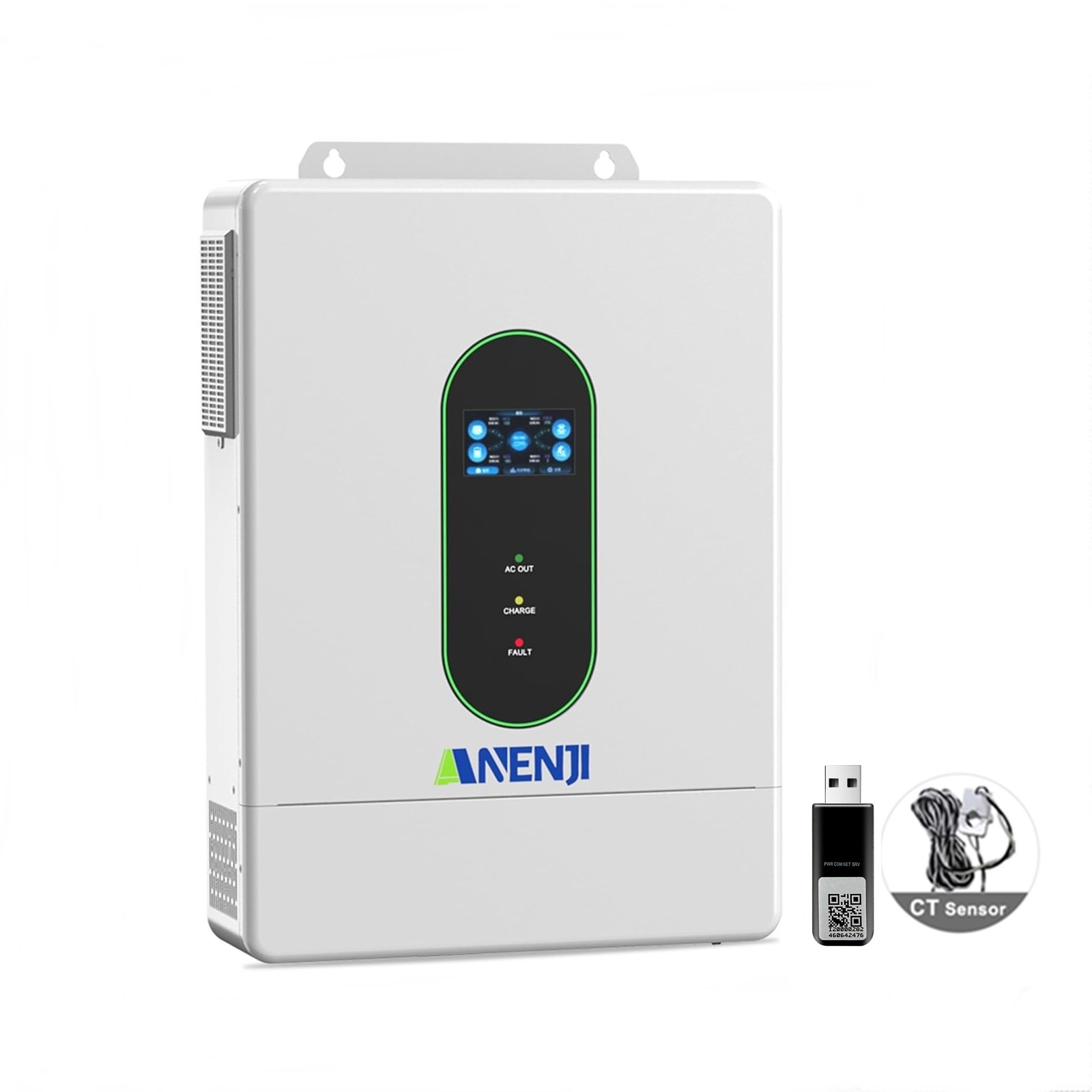 12KW 48V Solar Hybrid Inverter Split Phase AC 120V/240V MPPT 200A UL1741 WIFI+CT gallery