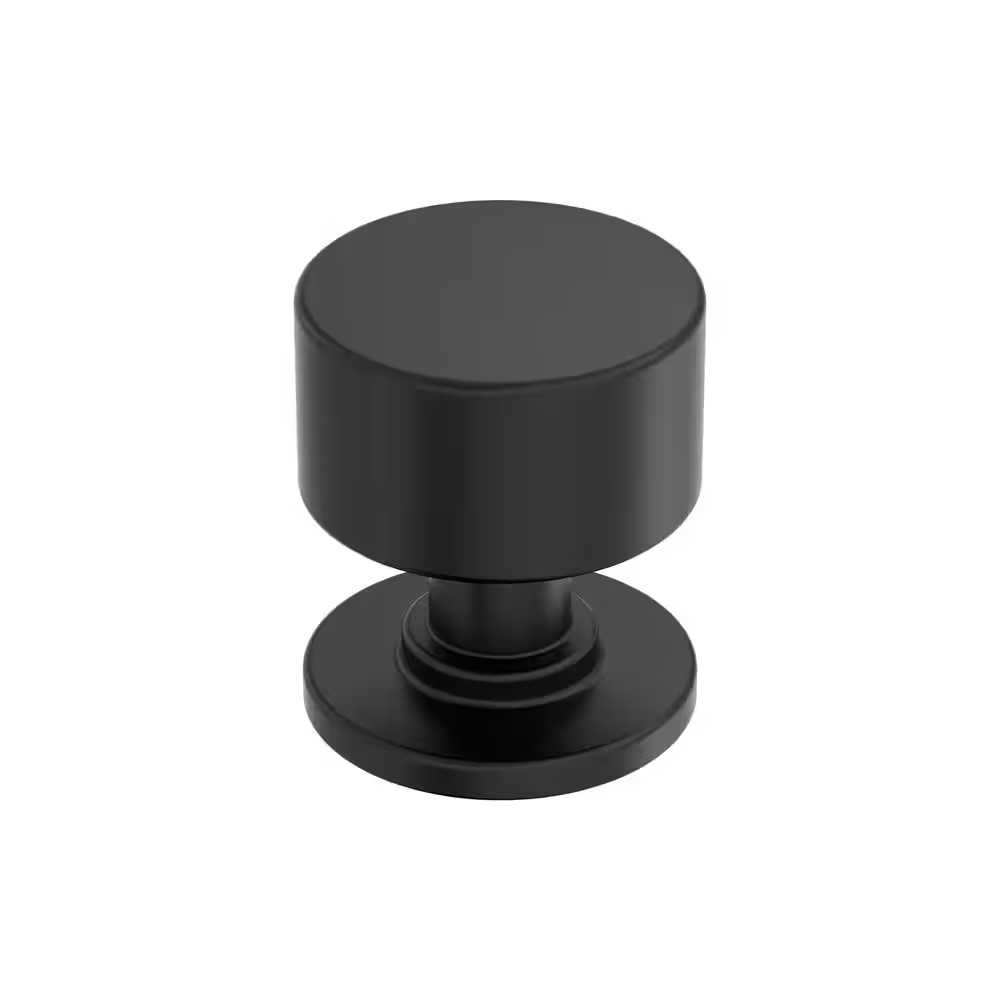 Balon 1-1/8 In. (29Mm) Diameter Matte Black Classic round Cabinet Knob gallery