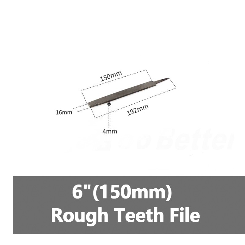 6" 8" 10" 12" 14" Engineers Hand Files Coarse Rough Bastard Medium Fine Smooth gallery