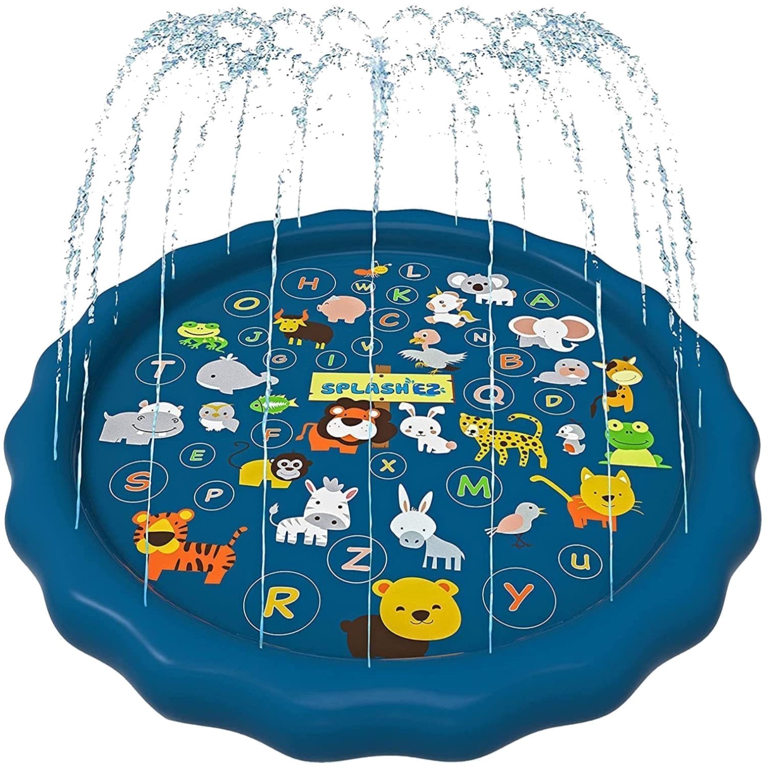 Toddler Sprinkler Pool with Learning Mat gallery