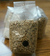 Four 2.5LB Sterilized Rye Berry Spawn Mushroom Bags With Injection Port