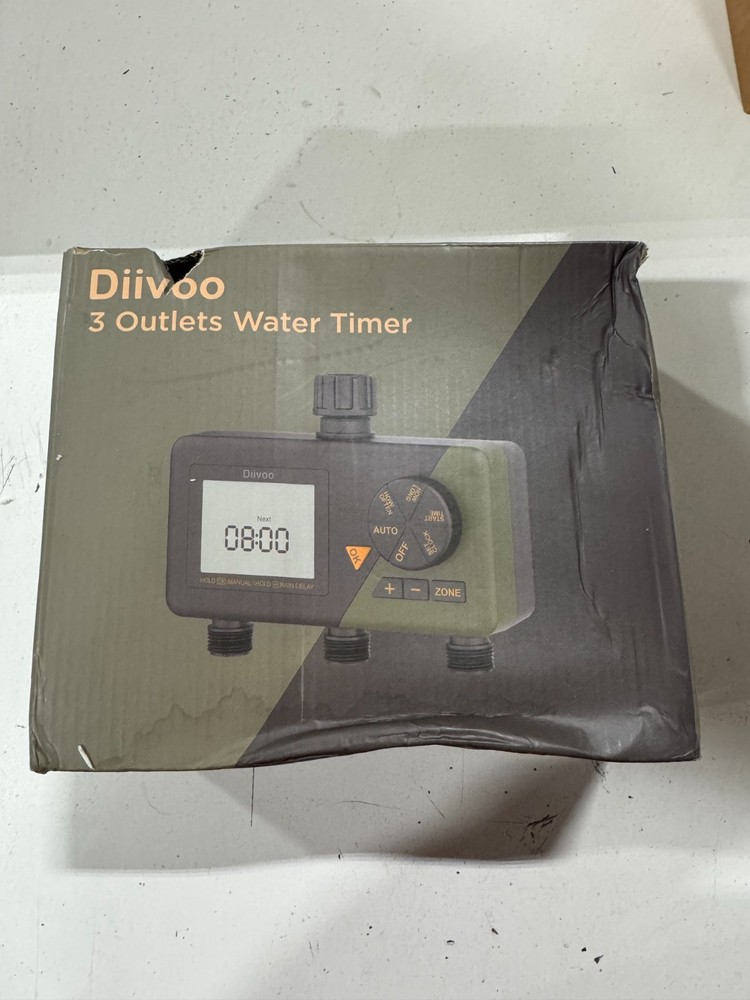 Diivoo 3 Outlet Water Timer