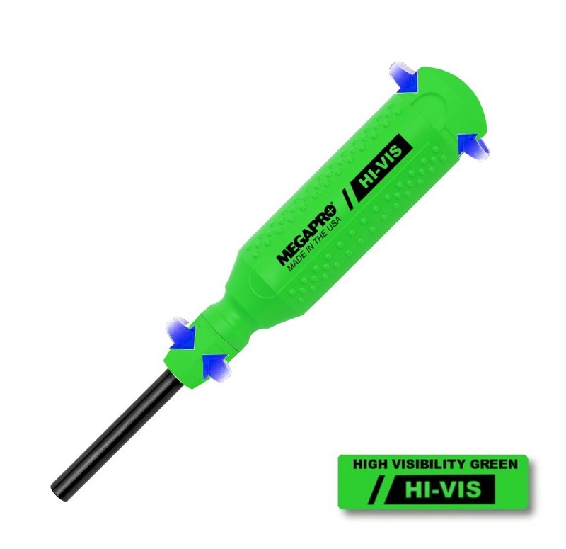 Megapro Hi Vis Original Multi Bit Screwdriver 15 in 1 High Visibility Green USA gallery