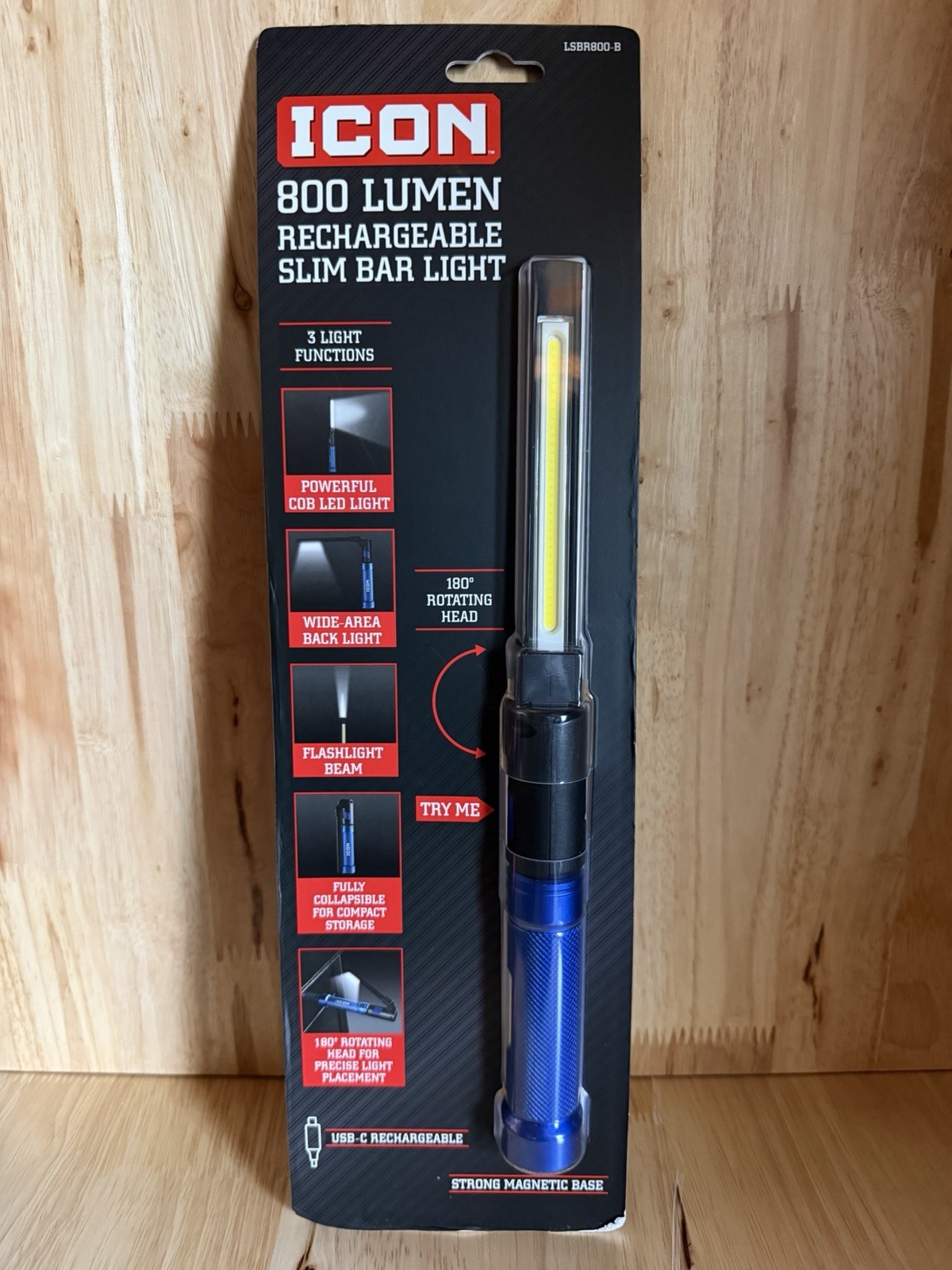 Icon 800 Lumen LED Rechargeable Light gallery