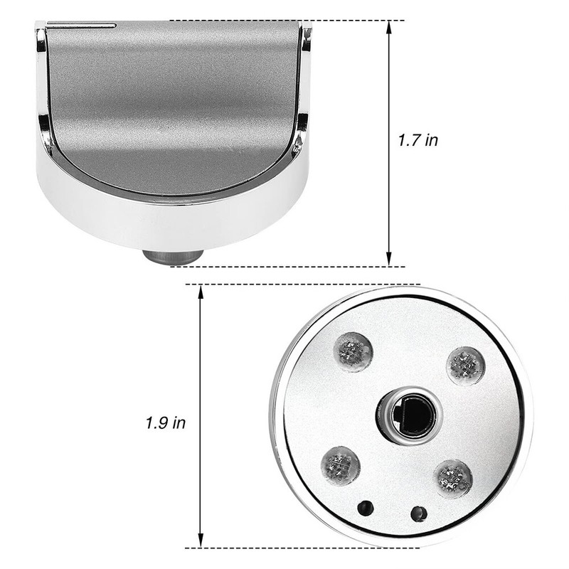 5 Pack Surface burner knob Compatible with Whirlpool Range Knobs W10828837 USA gallery