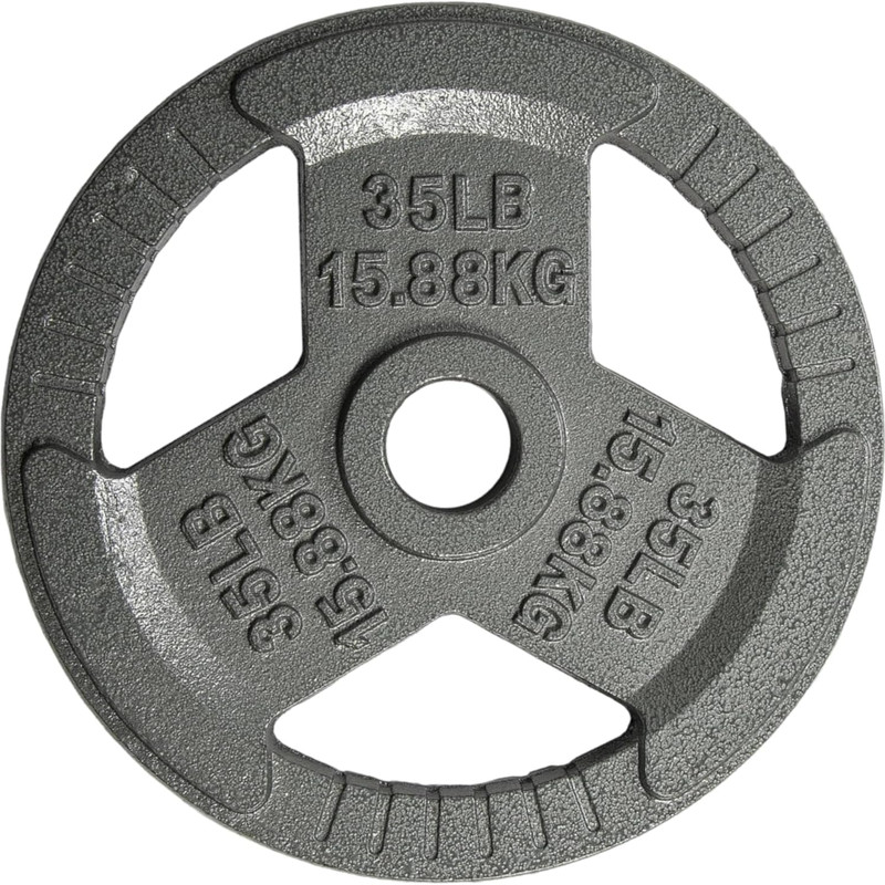 Yes4All Tri-Grip Handles Olympic Weight Plates/Cast Iron Weight Plates Suitable gallery