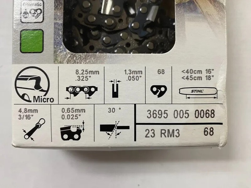 23 RM3 68 18" Chainsaw Chain gallery