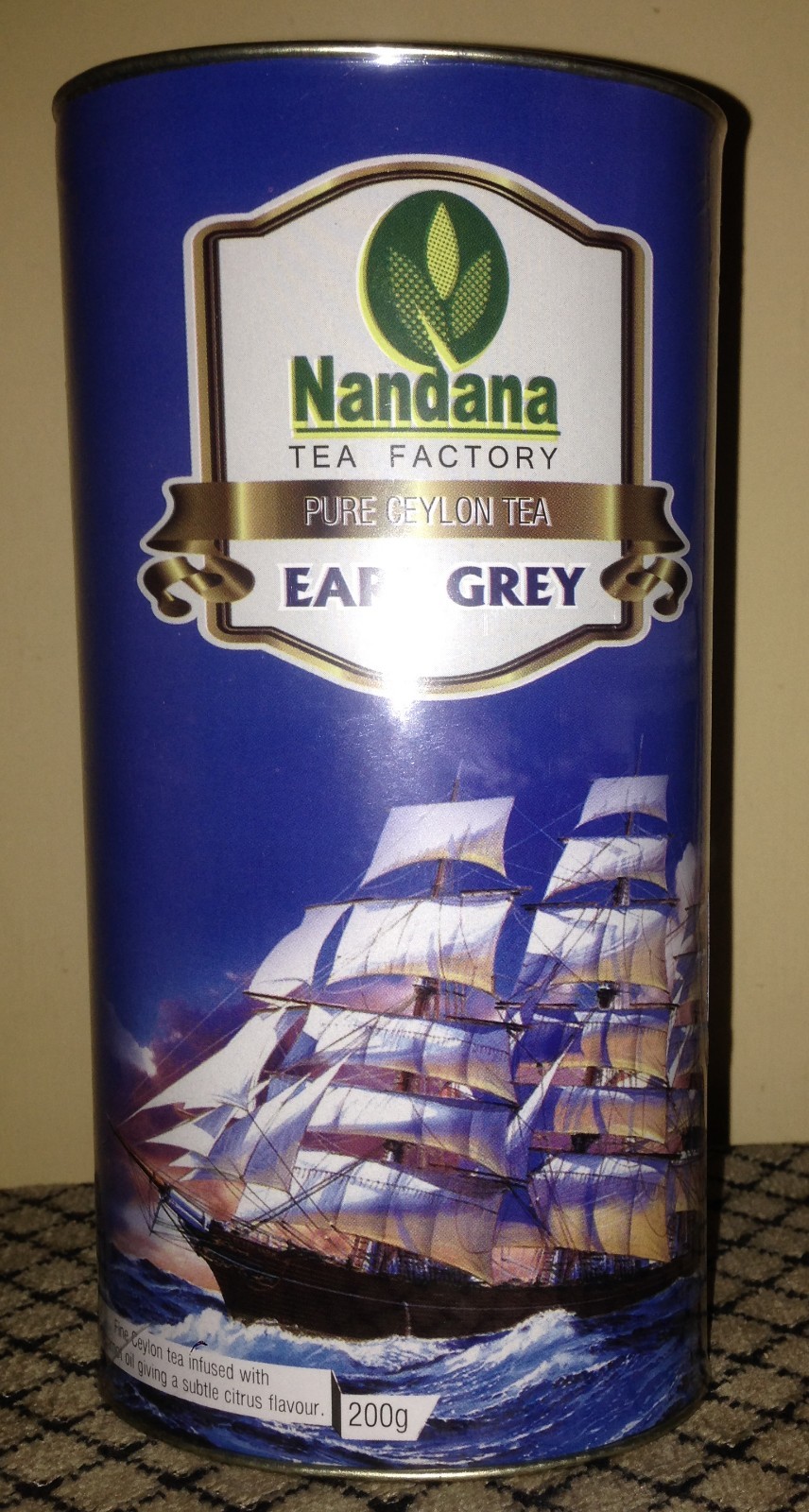 100 % Pure Earl Grey Ceylon Loose Tea - Black Tea, Bergamot oil, Citrus Flavour gallery