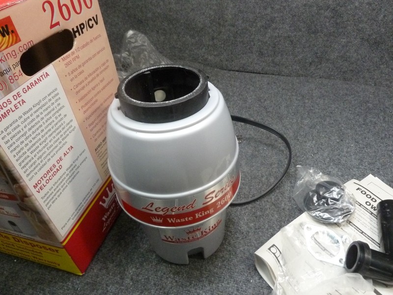 Waste King Legend Series Continuous Feed Garbage Disposal for Kitchen Sink gallery