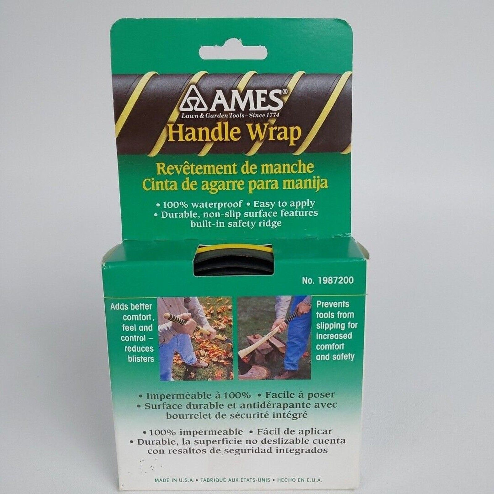 Ames Handle Wrap For Tools Sporting Goods Etc - 1 - 1/8" x 4' gallery