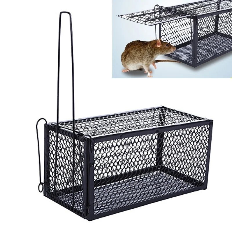 Rat Trap Humane Mouse Traps Work Small Rodent Animal-Mice Catch Release Reusable