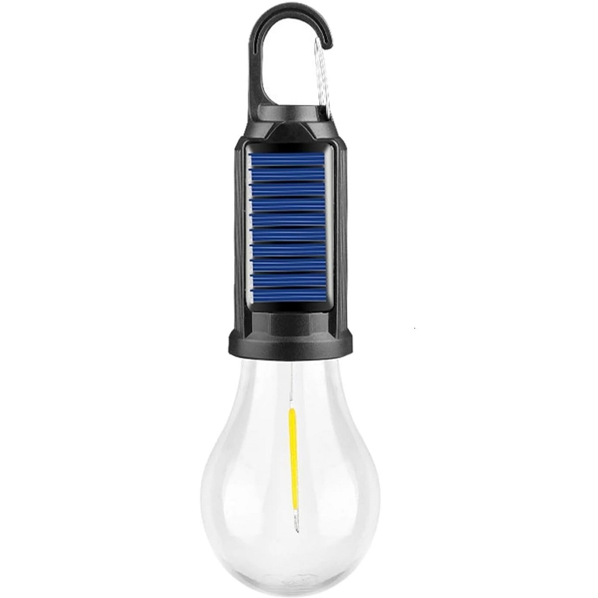 Solar Powered Hanging LED Light Bulb Outdoor Waterproof Tent Camping Lights Lamp gallery