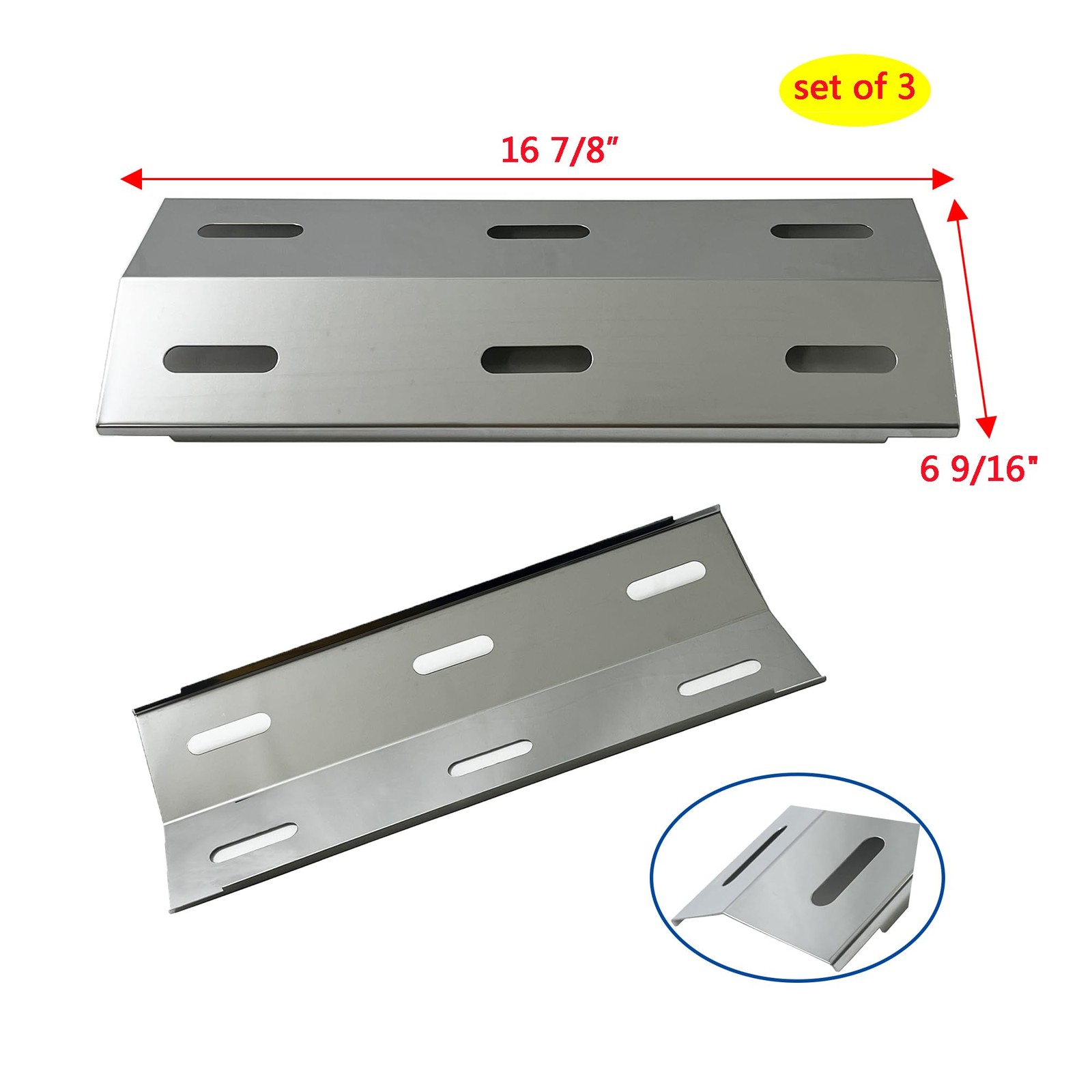 Replacement Parts Kit for Ducane Gas Grill 30400040, 3200, 3400 Burners Plates gallery
