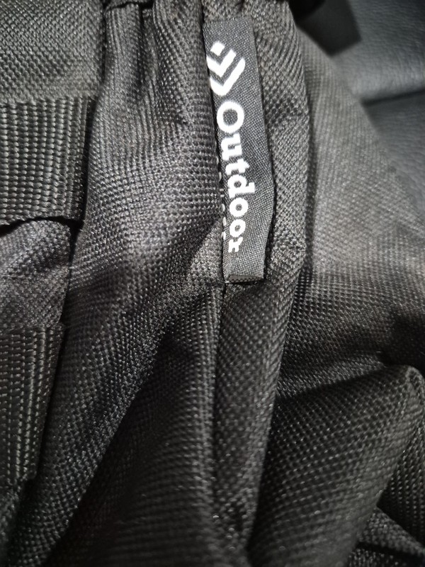 Outdoor Products Quest Backpack Daypack Black Multi-Pocket/Zip Functional Heavy 2