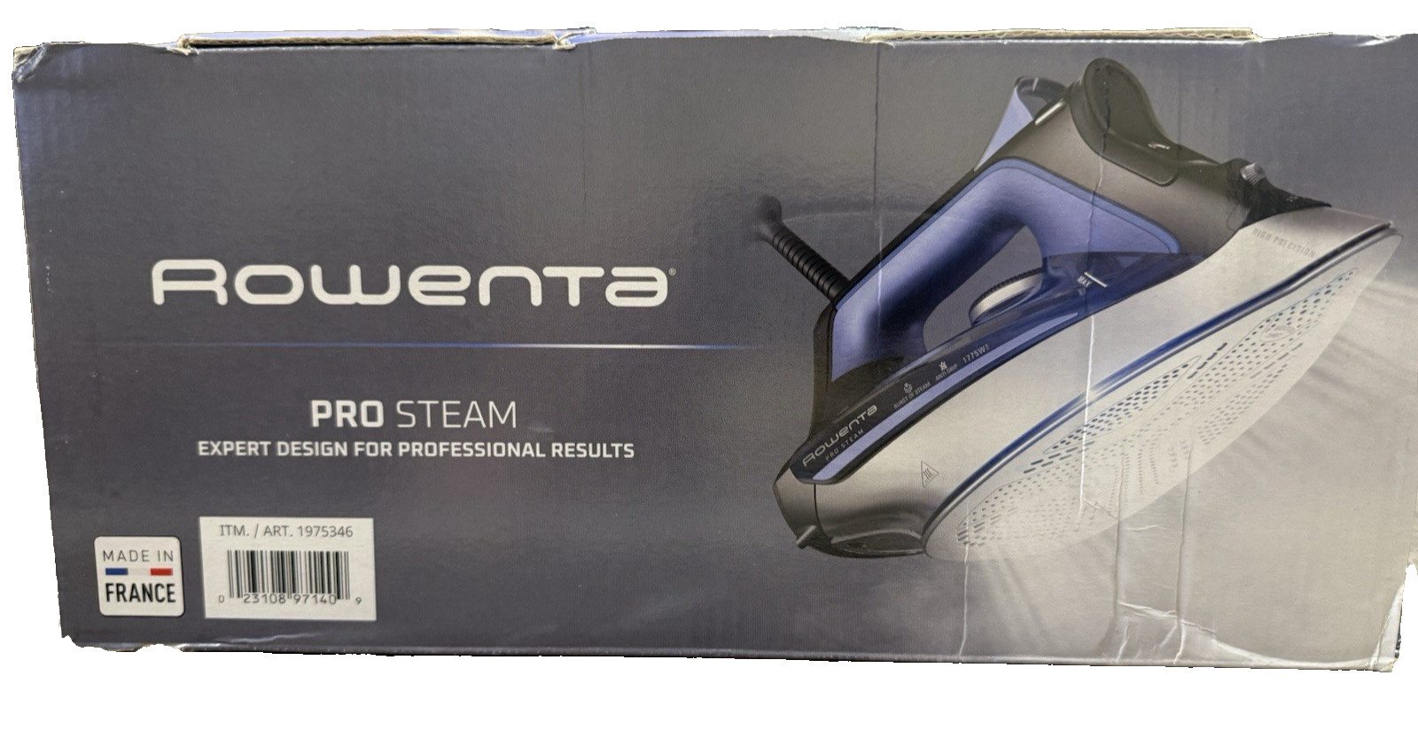Rowenta Pro Steam Iron, 1775W, Vertical Steam, Auto-Off ,Made In France gallery
