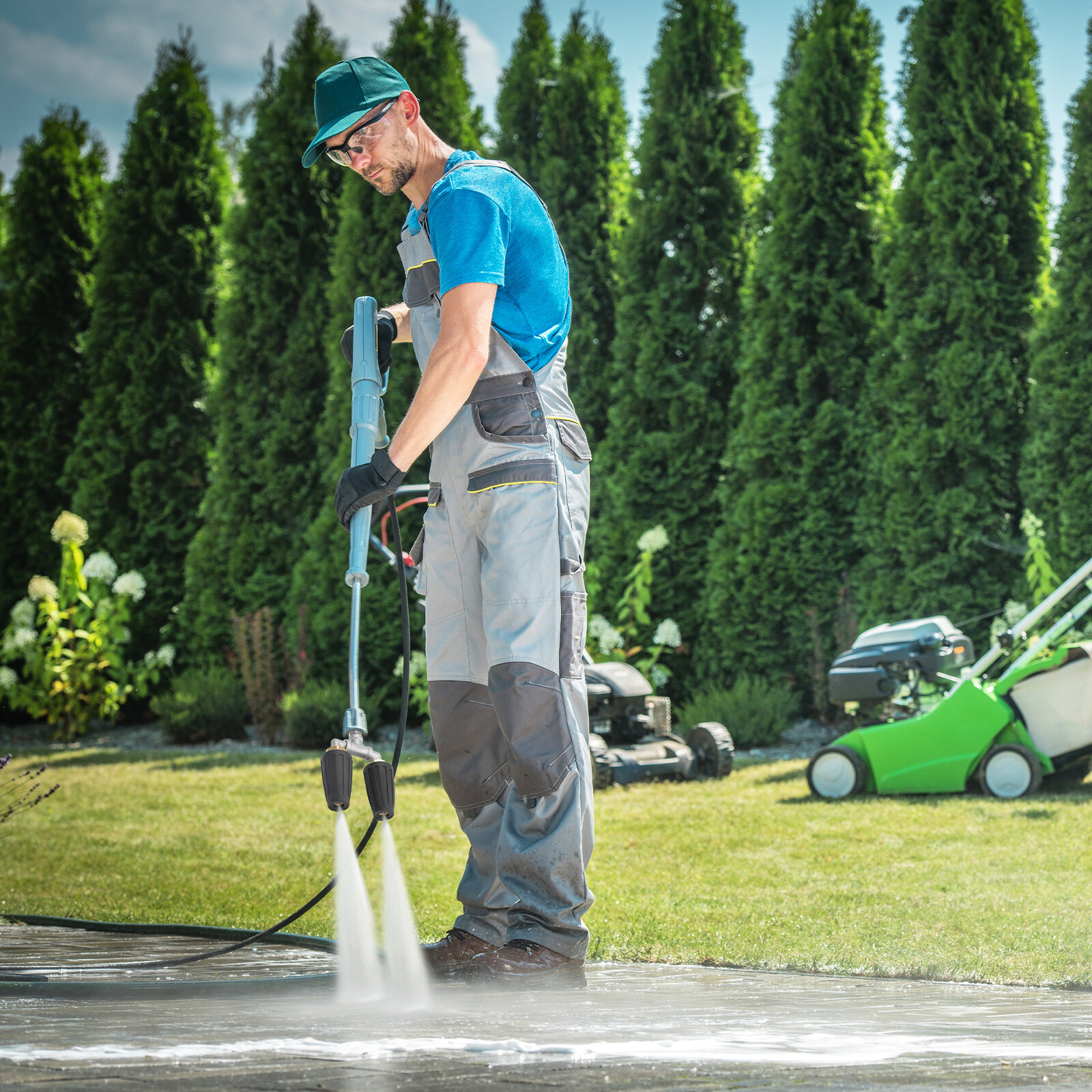 Dual Turbo Nozzle 360° Rotating 4000 PSI for Pressure Washer 1/4" Quick Connect gallery
