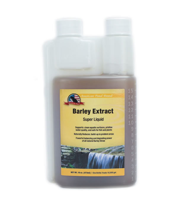 Barley Straw Extract for Clear Ponds - Liquid 16 OZ Pond Water Treatment gallery