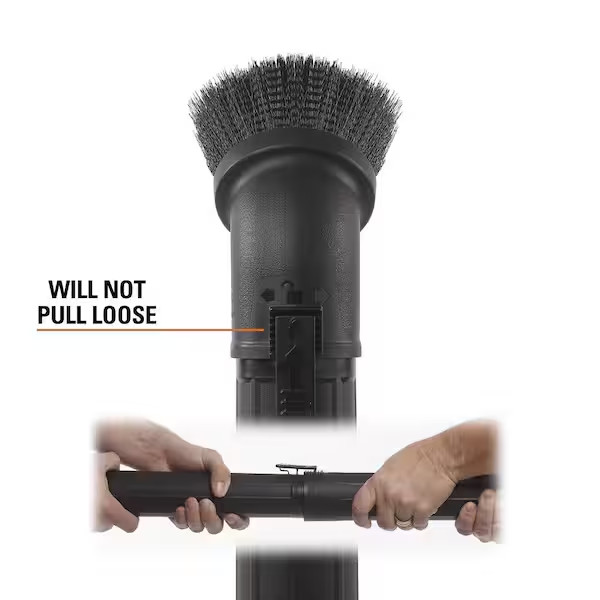 2-1/2 in. Locking Dusting Brush Accessory Shop Vac Attachment for RIDGID Wet Dry gallery