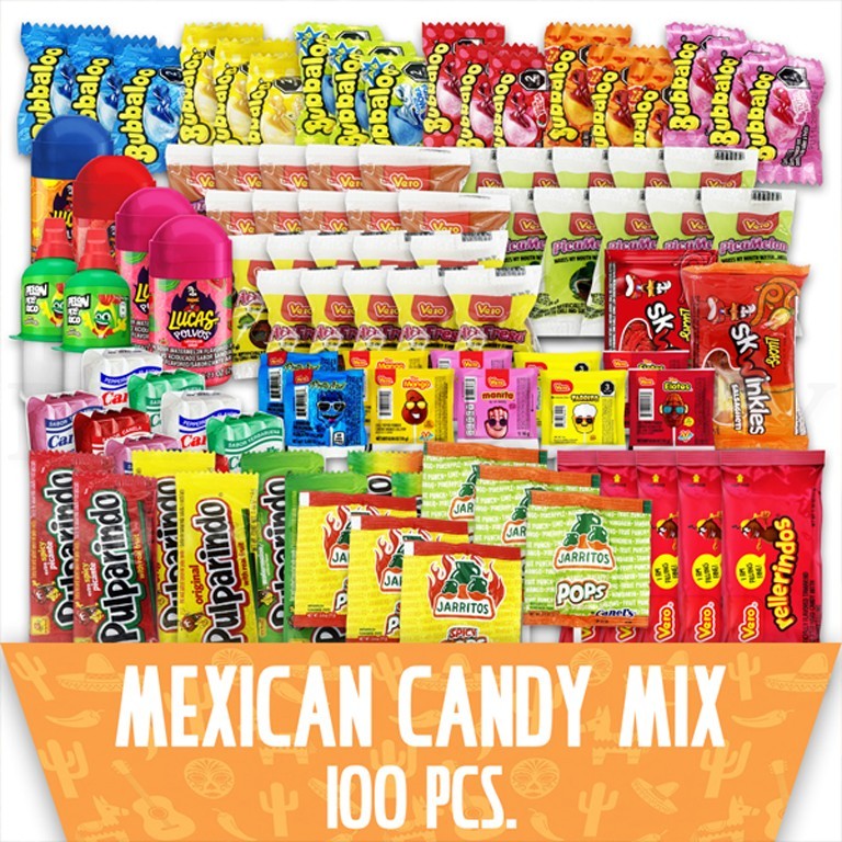 100 Piece Mexican Candy Variety Bulk Pack Individually Wrapped Dulces Mexicanos gallery