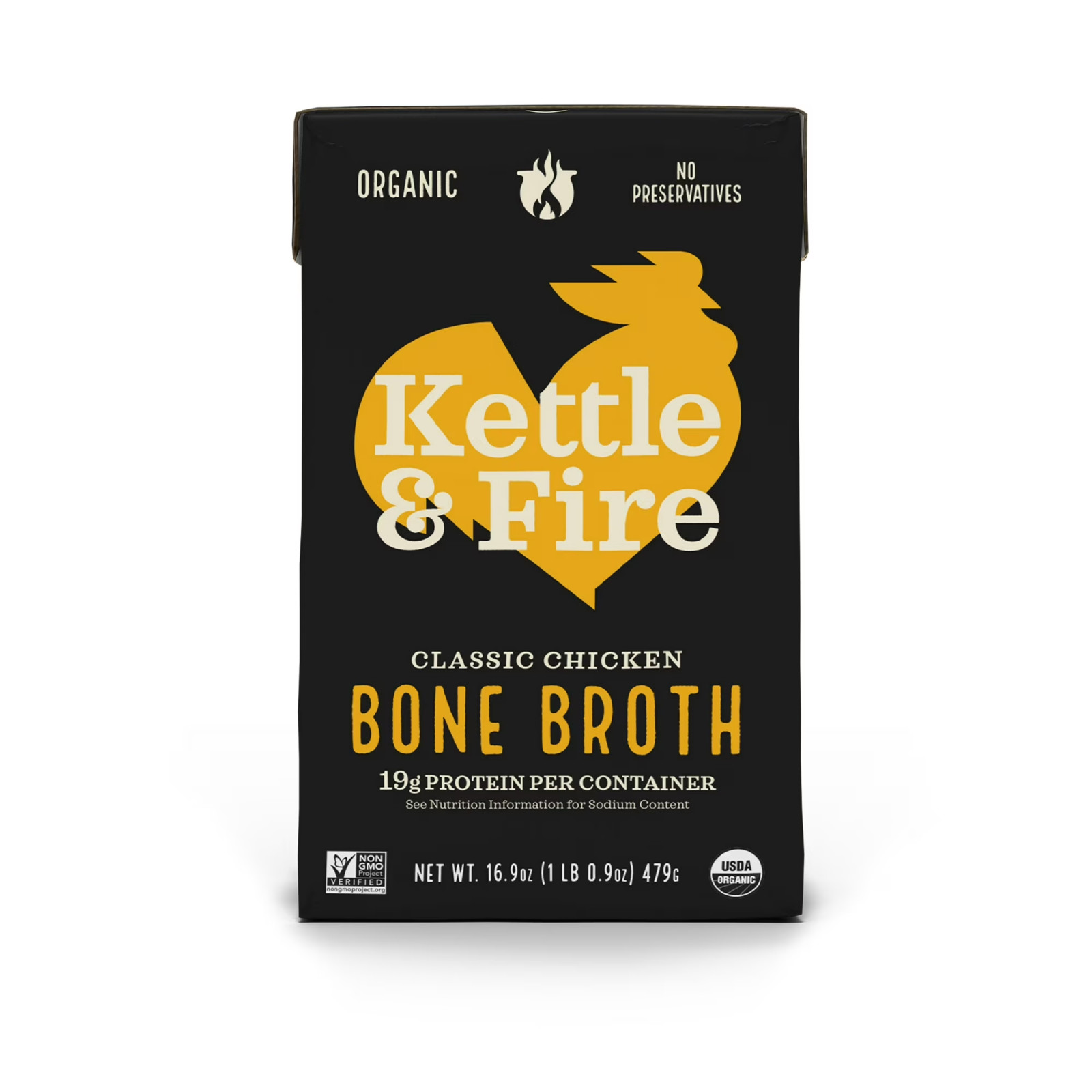 Kettle & Fire Chicken Bone Broth, 16.9oz... gallery