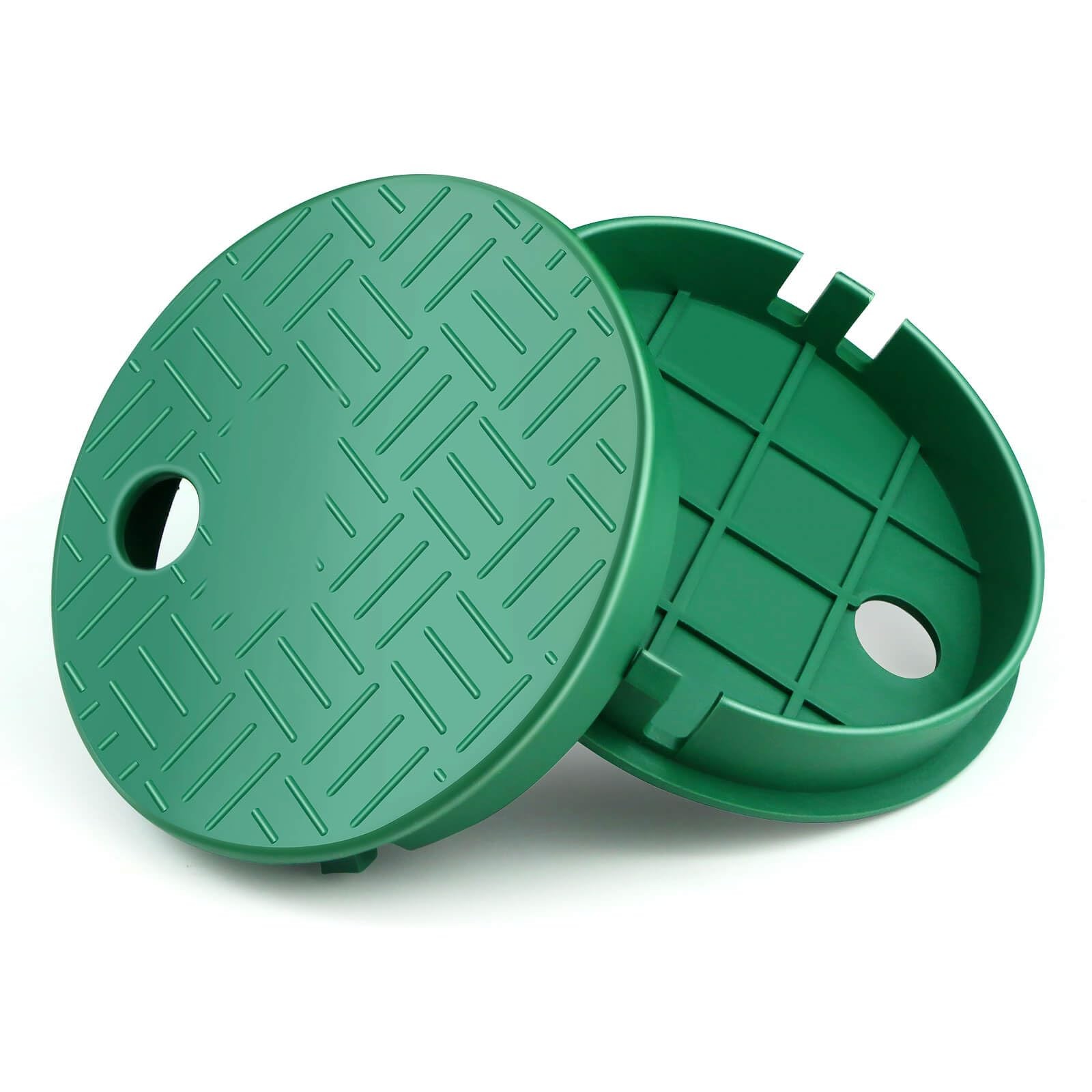 2PCS Sprinkler Valve Box Cover, Plastic Valve Round Box Lid, ID 5.5" OD 6" Ou... gallery