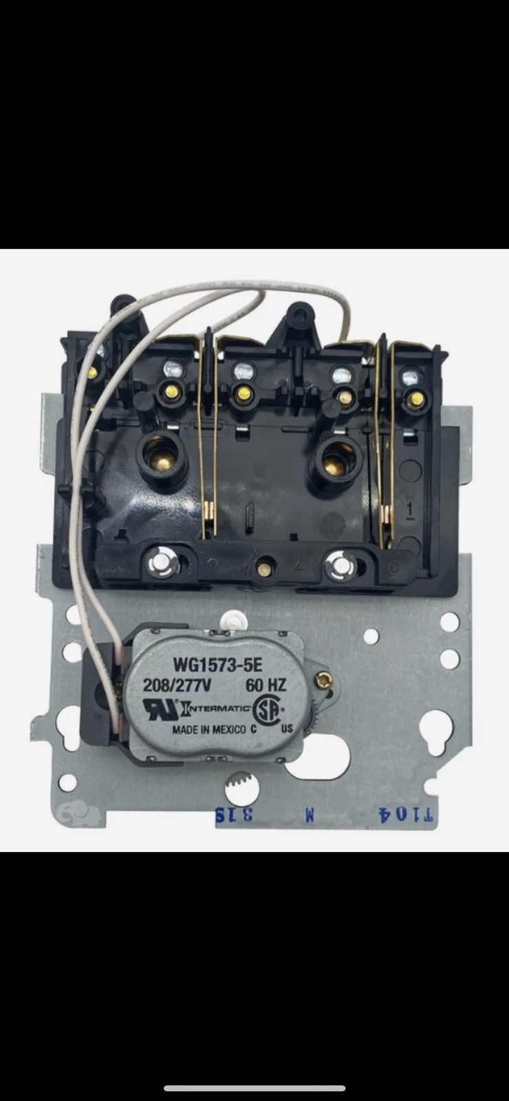 Intermatic T104M Timer Wall Switch - Gray - Replacement 208/277V 60hz WG1573-5E gallery