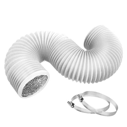 TEAIERXY 4 Inch 8ft Dryer Vent Hose, Flexible Insulated Air Ducting,Vent 8feet gallery