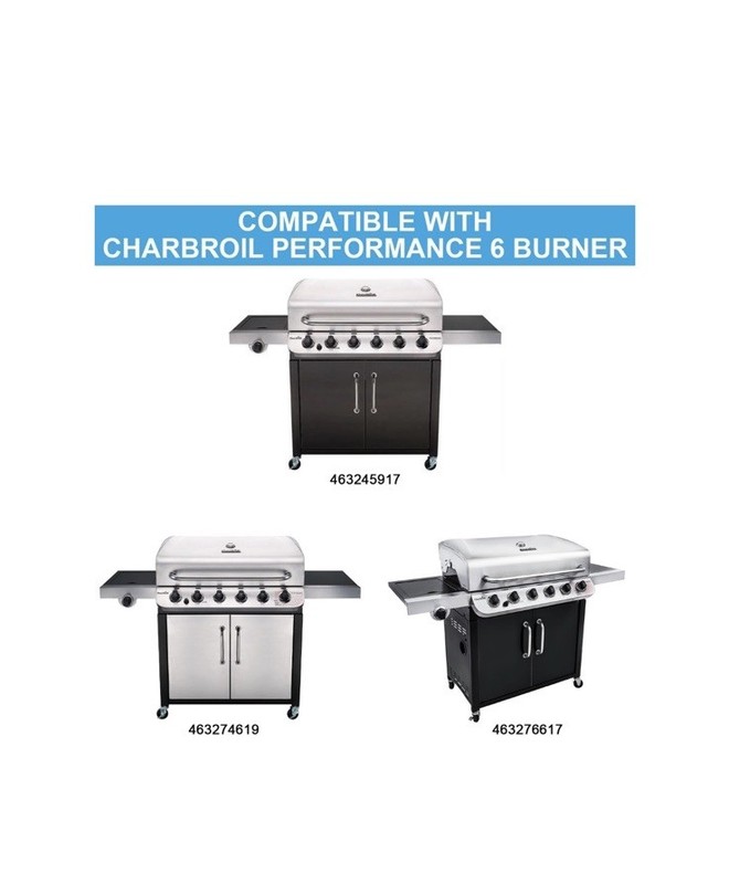 Griddle Inserts For Charbroil Performance 6 Burner Grill 463245917 Replacements gallery
