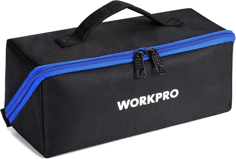 Versatile 10" Fabric Tool Bag with High-Quality Zippers for Easy Access gallery