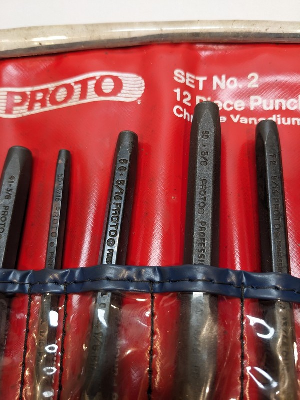 PROTO Punch Set 9 Pieces gallery