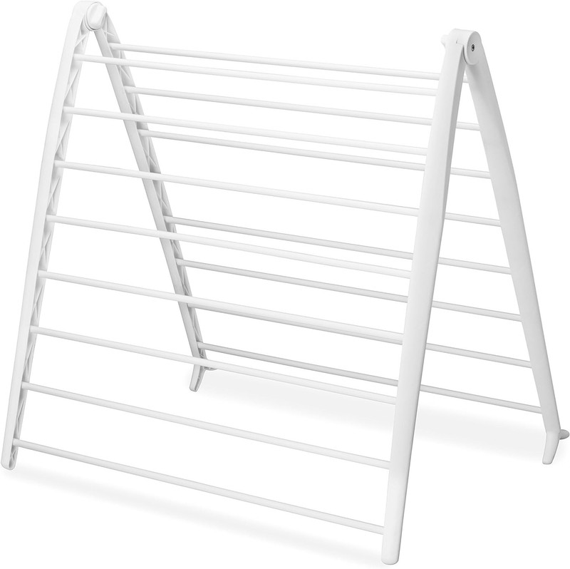 Whitmor Spacemaker Folding Drying Rack - Space-Saving Indoor Laundry Solution gallery