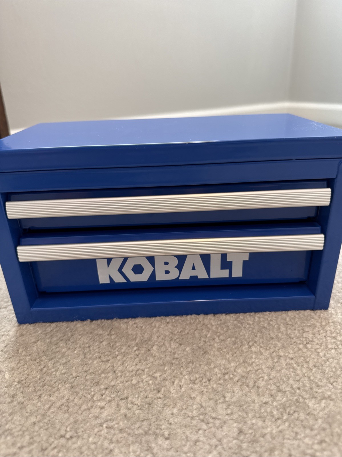 Kobalt tool chest 3 Drawer - Blue - Steel Tool box Box. Sold Out Everywhere!!! gallery
