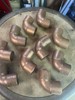 Copper Pipe Fittings 90 Degree Elbow 1" Inch - Lot of 10 gallery