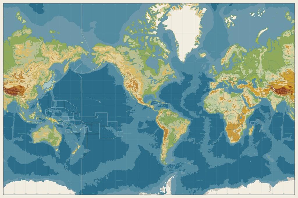 World Map Americas Centered Physical Elevations Map Travel World Map with Cities gallery