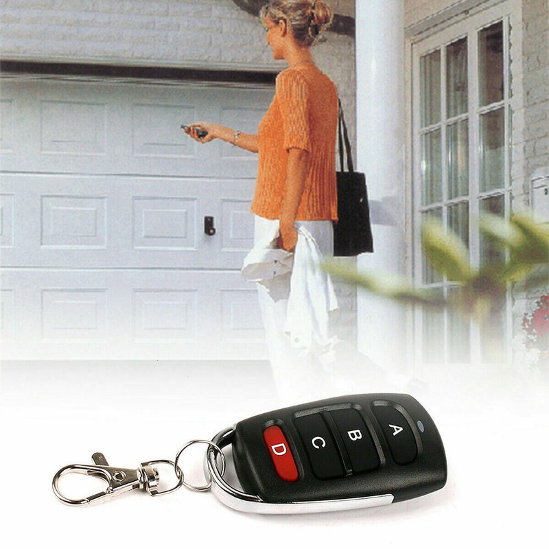4PC Universal 433mhz Electric Garage Door Cloning Remote Control Key Fob Opener- gallery