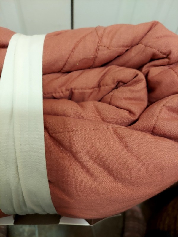 King Quilt Opalhouse Designed with Jungalow Scallop Edge Terracotta Color NWT gallery