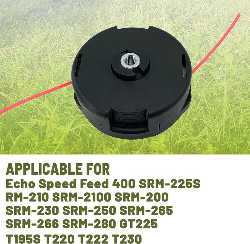 5 Pack String Trimmer Head For Speed Feed 400 For Echo SRM-225 SRM-230 SRM-210 gallery