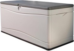 LIFETIME 60012 Extra Large Deck Box 130 Gallon Desert