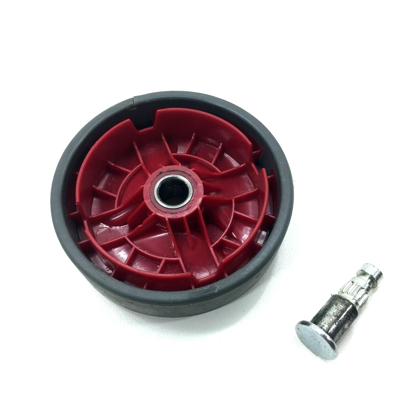 Shark NV501 NV502 Vacuum LEFT or RIGHT WHEEL ASSEMBLY W/ PIN Genuine OEM Part gallery