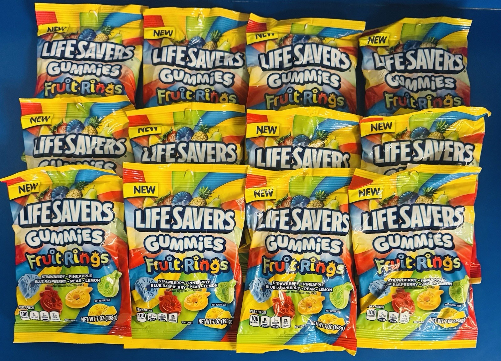 (12) Life Savers Gummies Collisions 7 oz. Bulk Lot BB: 08/26 gallery