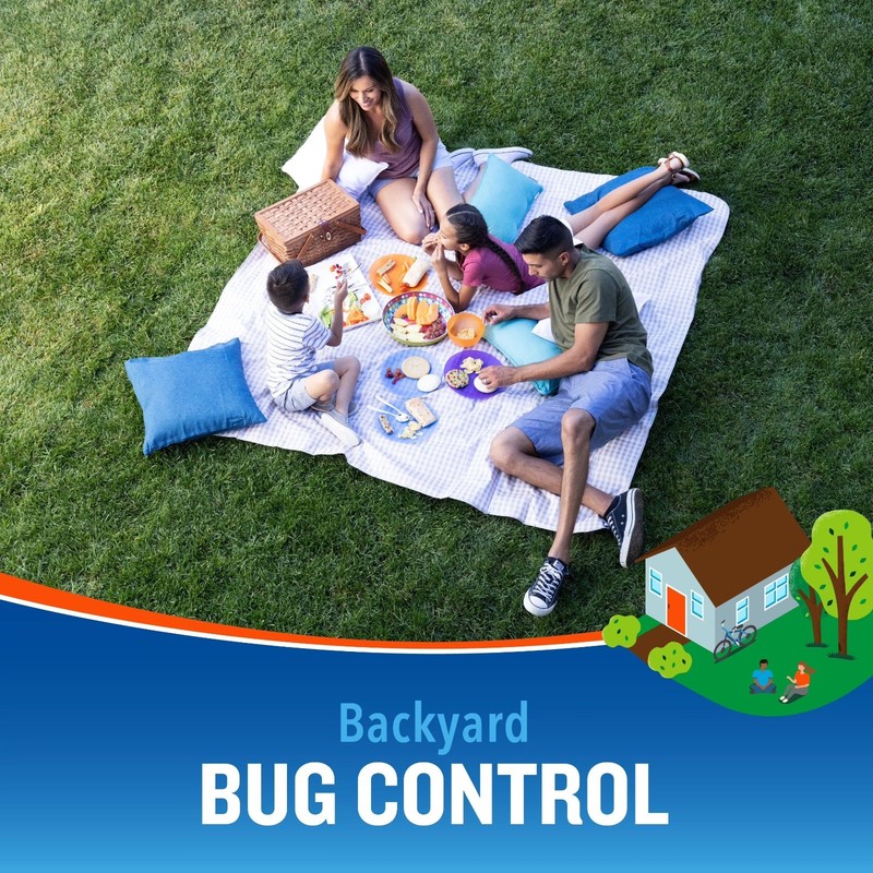 (4 pack) Cutter Backyard Bug Control Spray Concentrate, QuickFlip Hose-End Spray gallery