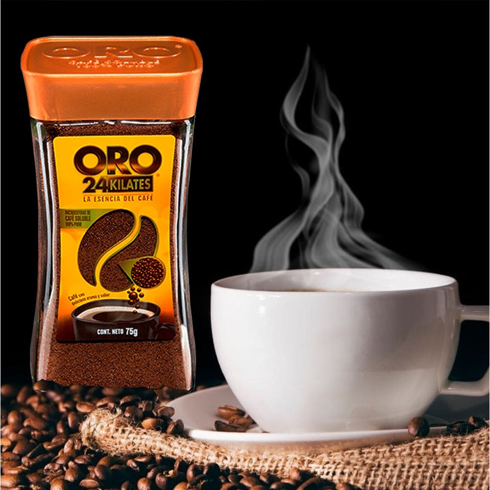 Café Oro 24 Kilates Café Microesferas/ Instant Coffee Microspheres 160g gallery