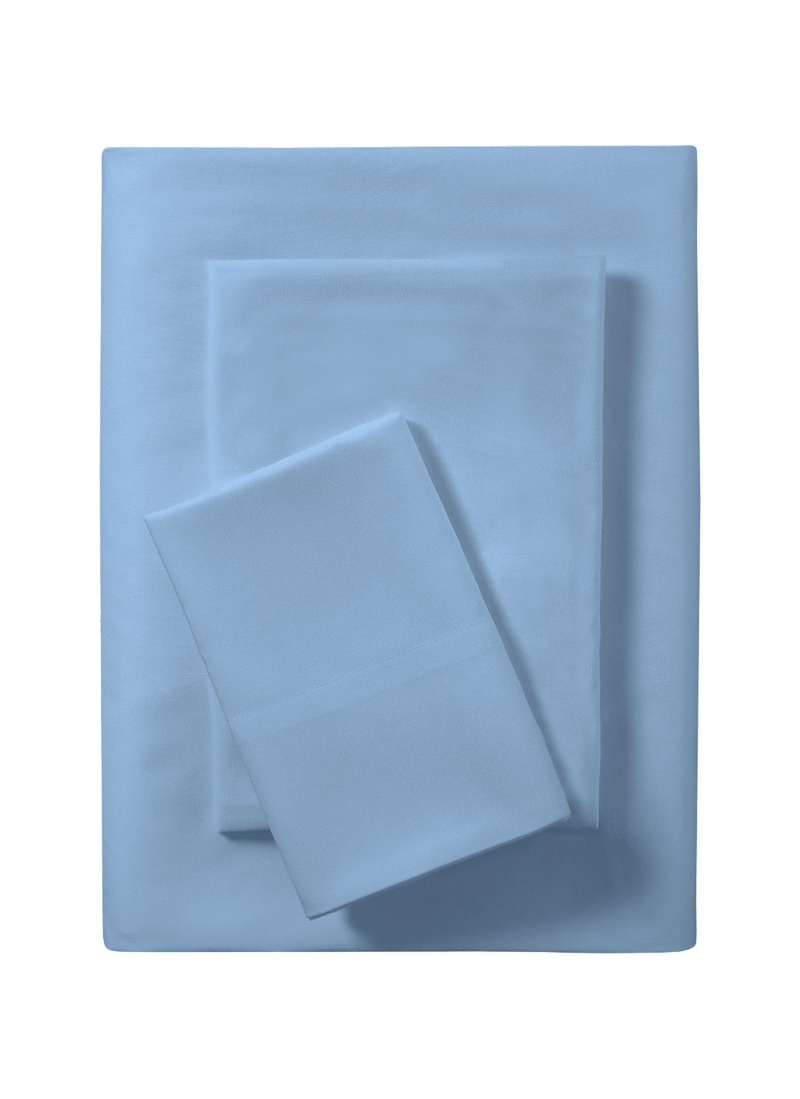 Mainstays Basic Value Microfiber Bed Sheet Set, Light Blue, Twin, 3 Piece. gallery
